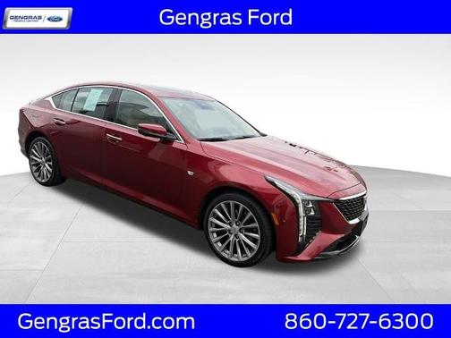 Radiant Red 2025 Cadillac CT5 PREMIUM LUXURY
