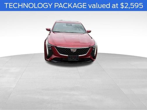Radiant Red 2025 Cadillac CT5 PREMIUM LUXURY