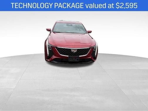 Radiant Red 2025 Cadillac CT5 PREMIUM LUXURY