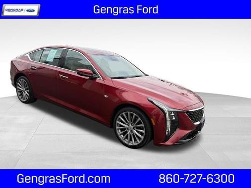 Radiant Red 2025 Cadillac CT5 PREMIUM LUXURY