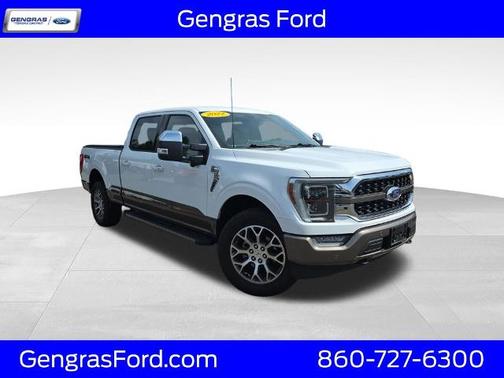OXFORD WHITE 2022 Ford F-150 KING RANCH Truck