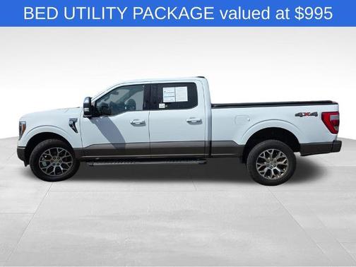 OXFORD WHITE 2022 Ford F-150 KING RANCH