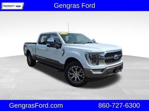OXFORD WHITE 2022 Ford F-150 KING RANCH Truck