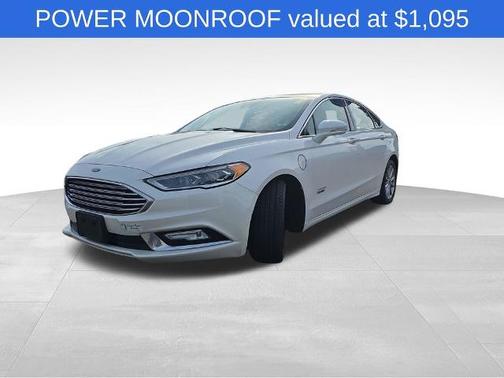 WHITE PLATINUM MET TRI-COAT 2017 Ford Fusion Energi SE LUXURY