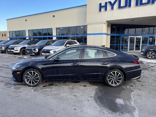 Blue 2023 Hyundai SONATA Limited
