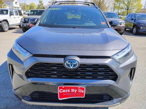 Gray 2022 Toyota RAV4 Hybrid XSE