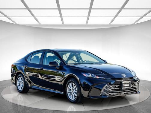 Midnight Black Metallic 2026 Toyota Camry LE