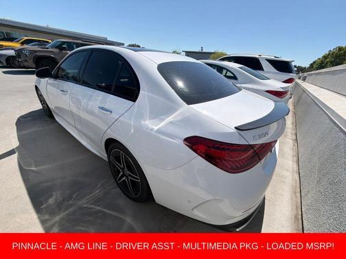 MANUFAKTUR Moonlight White Metallic 2023 Mercedes-Benz C-Class C 300 4MATIC