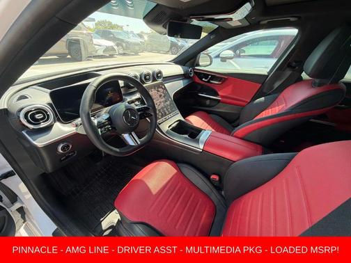 MANUFAKTUR Moonlight White Metallic 2023 Mercedes-Benz C-Class C 300 4MATIC