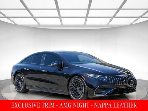 Obsidian Black Metallic 2023 Mercedes-Benz AMG EQS Base
