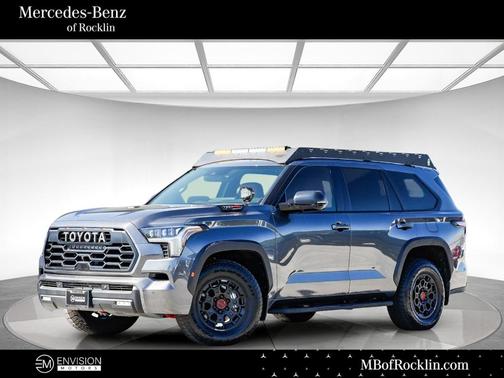 Magnetic Gray Metallic 2024 Toyota Sequoia TRD Pro