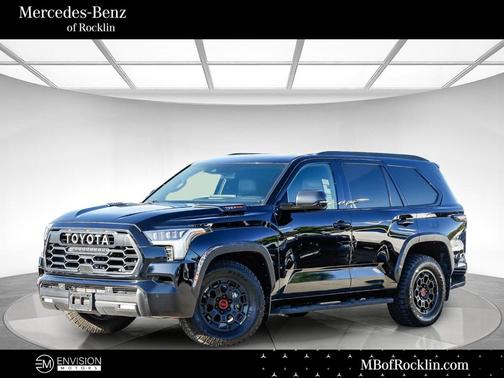 Midnight Black Metallic 2024 Toyota Sequoia TRD Pro