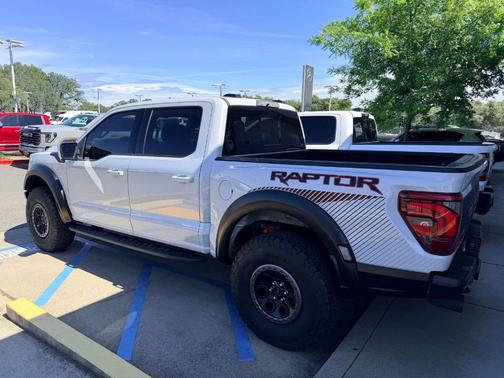Space White Metallic 2025 Ford F-150 Raptor