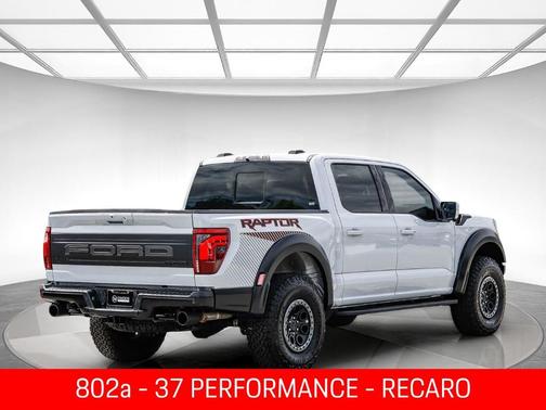 Space White Metallic 2025 Ford F-150 Raptor