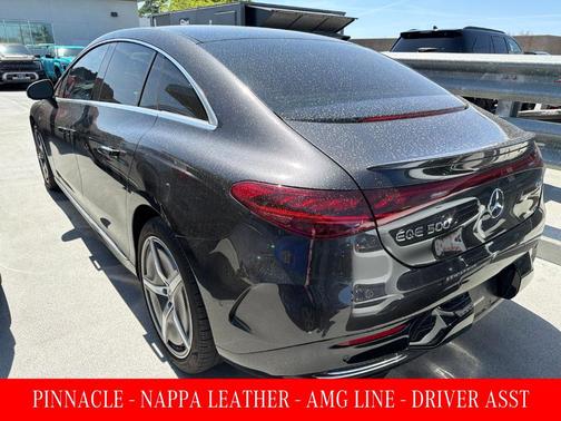 Graphite Gray Metallic 2023 Mercedes-Benz EQE 500 Base 4MATIC