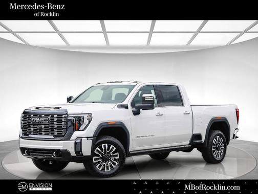White Frost Tri-Coat 2024 GMC Sierra 2500 Denali Ultimate
