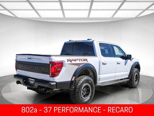 Space White Metallic 2025 Ford F-150 Raptor