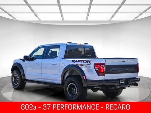 Space White Metallic 2025 Ford F-150 Raptor
