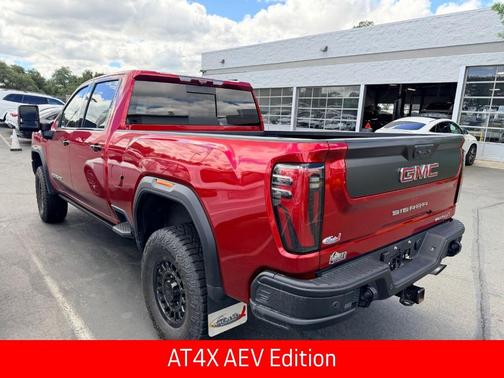 Volcanic Red 2024 GMC Sierra 2500 AT4X