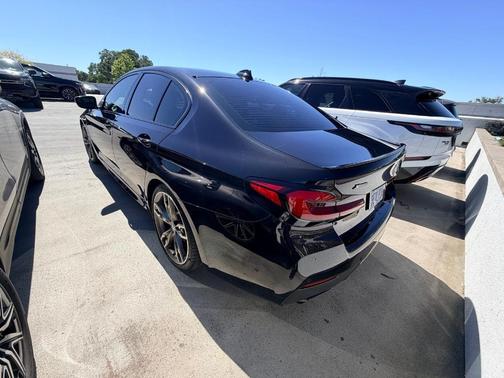 Black Sapphire Metallic 2021 BMW M550 i xDrive
