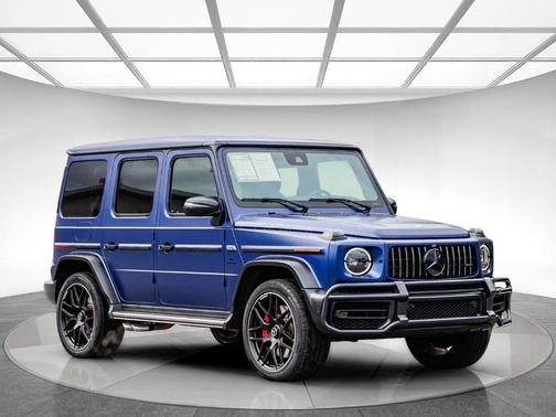 Brilliant Blue 2024 Mercedes-Benz AMG G 63 4MATIC