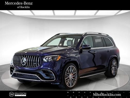 Blue 2026 Mercedes-Benz AMG GLS 63 Base