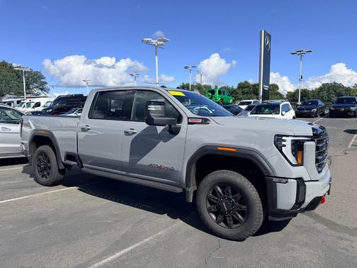 Gray 2024 GMC Sierra 2500 AT4