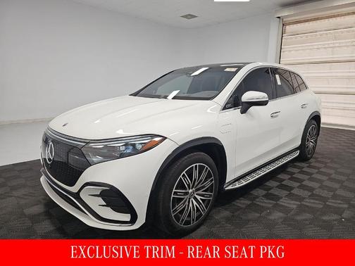 Polar White 2023 Mercedes-Benz EQS 580 Base 4MATIC