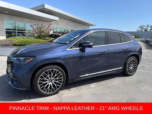 Twilight Blue Metallic 2024 Mercedes-Benz AMG EQE Base