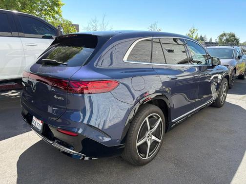 Twilight Blue Metallic 2023 Mercedes-Benz EQS 580 Base 4MATIC