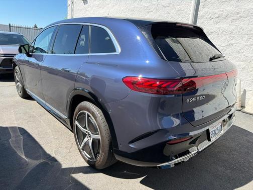 Twilight Blue Metallic 2023 Mercedes-Benz EQS 580 Base 4MATIC