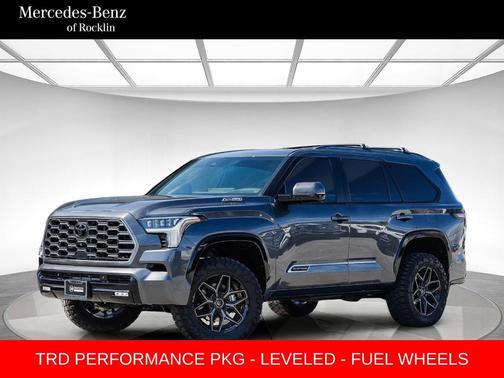 Magnetic Gray Metallic 2026 Toyota Sequoia Platinum