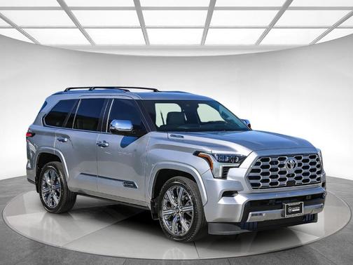 Celestial Silver Metallic 2025 Toyota Sequoia Capstone