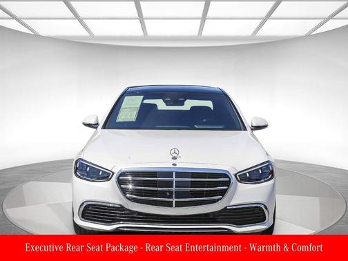 designo Diamond White 2021 Mercedes-Benz S-Class S 580 4MATIC