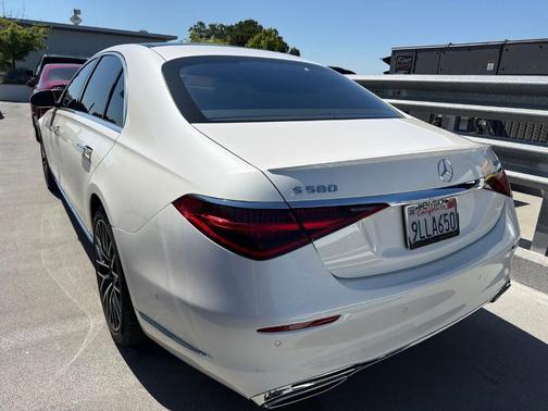 designo Diamond White 2021 Mercedes-Benz S-Class S 580 4MATIC