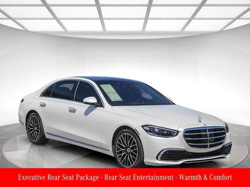 designo Diamond White 2021 Mercedes-Benz S-Class S 580 4MATIC