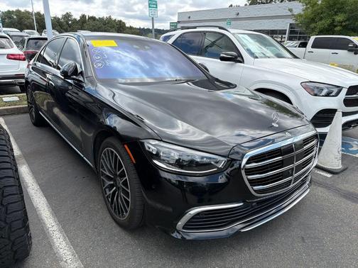 Black 2022 Mercedes-Benz S-Class S 580 4MATIC