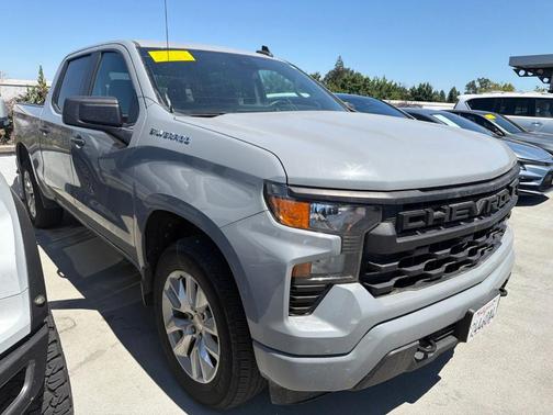 Slate Gray Metallic 2024 Chevrolet Silverado 1500 Custom