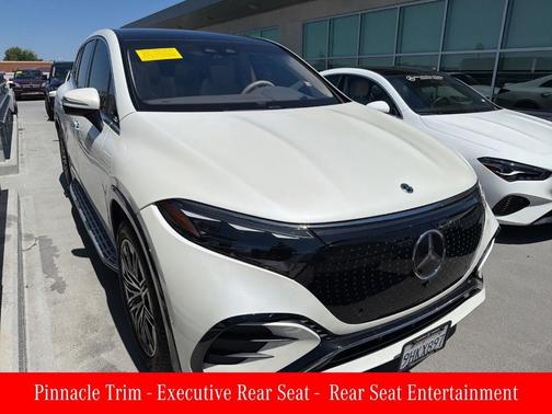 MANUFAKTUR Diamond White Metallic 2023 Mercedes-Benz EQS 580 Base 4MATIC