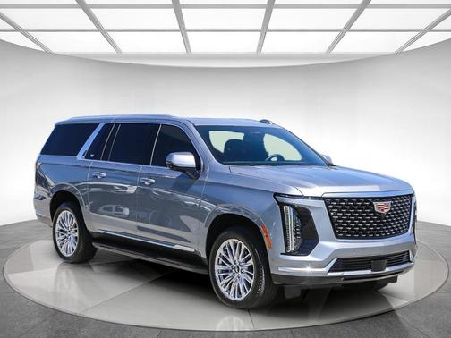 Silver Metallic 2025 Cadillac Escalade ESV Premium Luxury