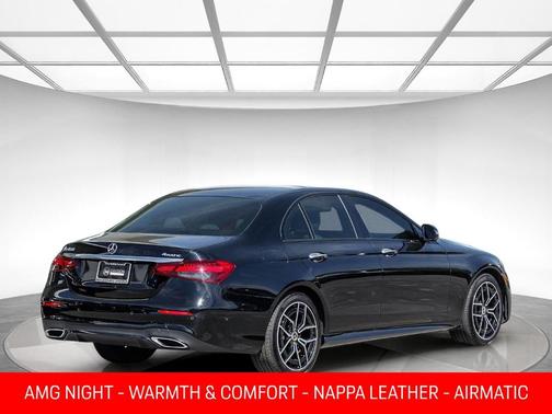 Black 2022 Mercedes-Benz E-Class E 450 4MATIC