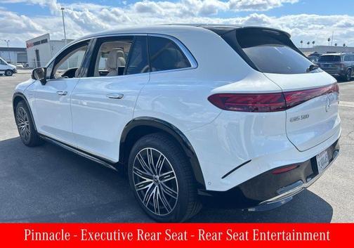 Polar White 2023 Mercedes-Benz EQS 580 Base 4MATIC