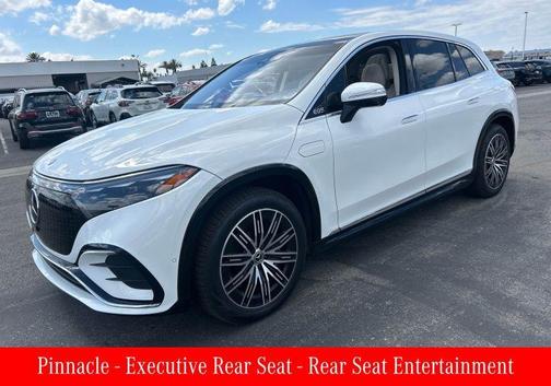Polar White 2023 Mercedes-Benz EQS 580 Base 4MATIC