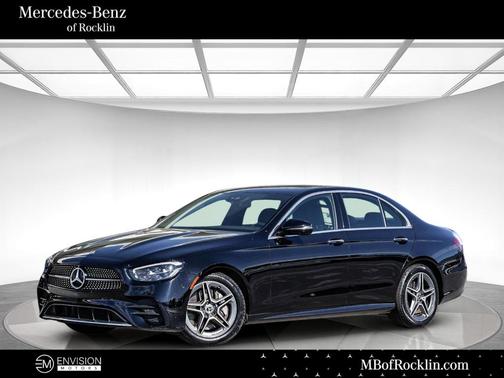 Black 2022 Mercedes-Benz E-Class E 350