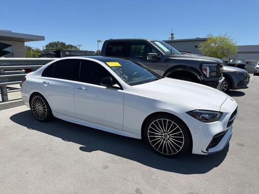 Polar White 2024 Mercedes-Benz C-Class C 300