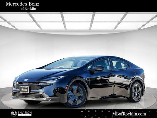 Midnight Black Metallic 2026 Toyota Prius LE
