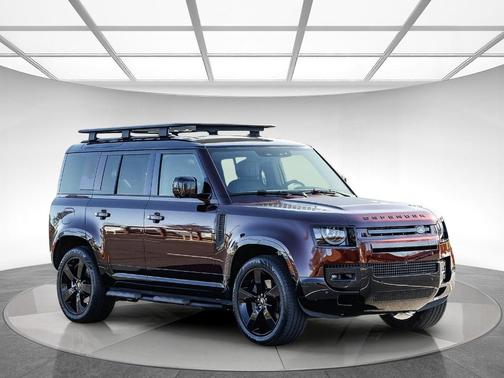 Sedona Red 2025 Land Rover Defender P400 Sedona Red Edition