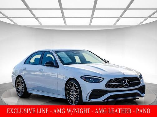 Polar White 2023 Mercedes-Benz C-Class C 300