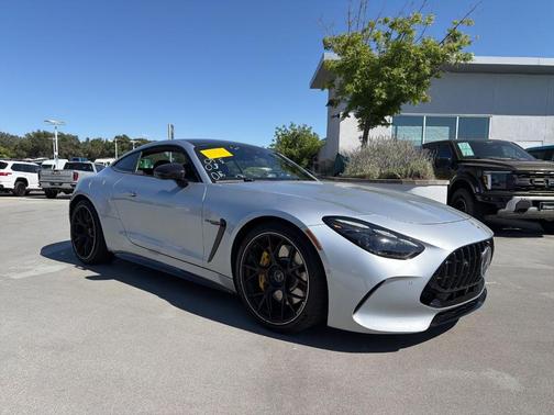 Cirrus Silver Metallic 2024 Mercedes-Benz AMG GT 55 Base