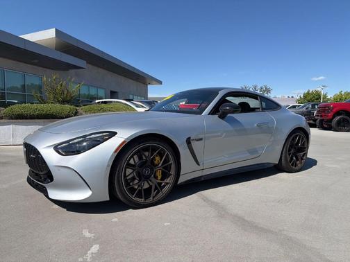Cirrus Silver Metallic 2024 Mercedes-Benz AMG GT 55 Base